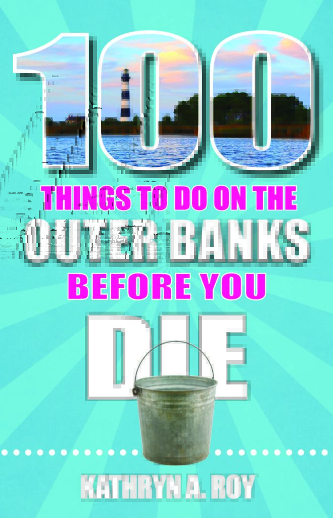 book cover for 100 things to do on the outer banks before you die
